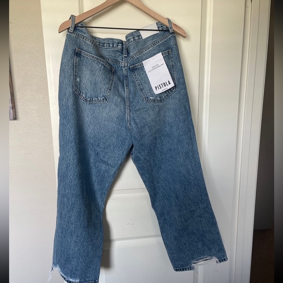 Pistola Jeans Cassie Crop Size 33 - Picture 2 of 10
